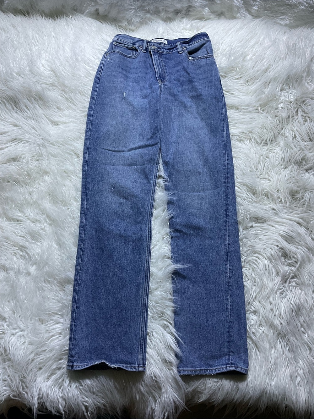 Abercrombie The 90’s Straight Ultra High Rise Jeans